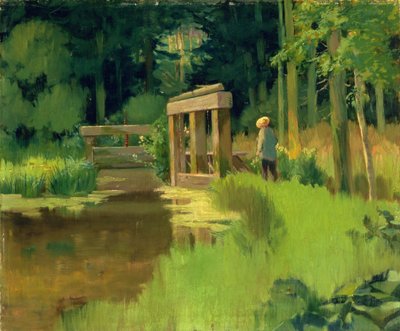 In a Park by Édouard Manet